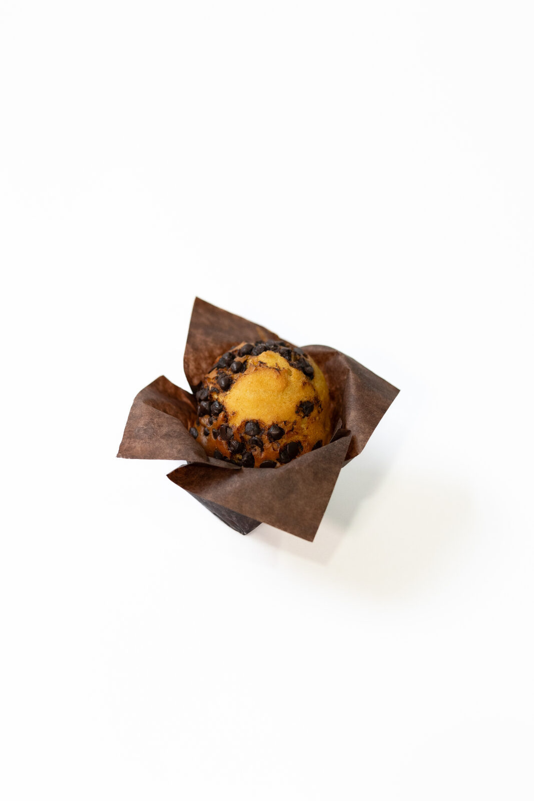 Keto Muffin Singolo con Gocce di Cioccolato